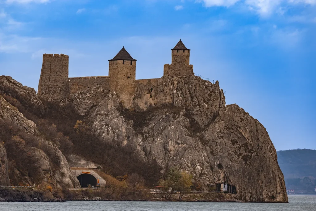 Golubac fortress on the Danube